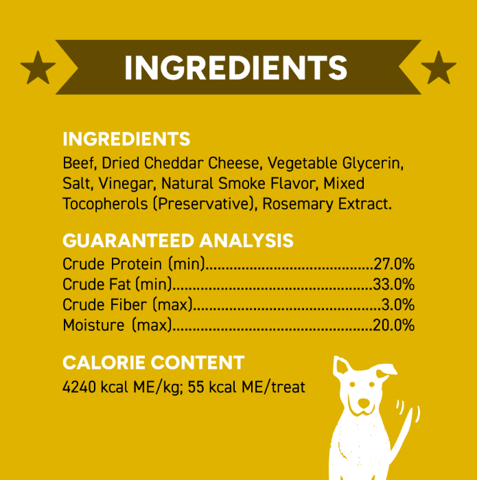 Cloud Star Wag More Bark Less Philly Cheesesteak Beef Jerky, 10oz