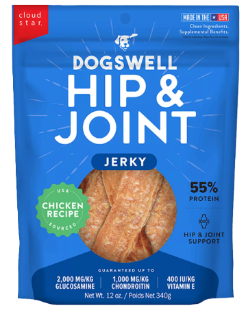 Dogswell Hip & Joint Jerky Treats, Chicken Breast, 24oz