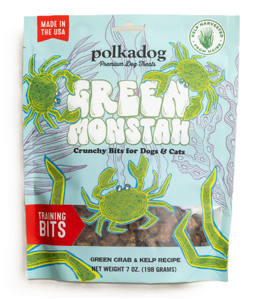 Polkadog Green Monstah Training Bits, 7oz