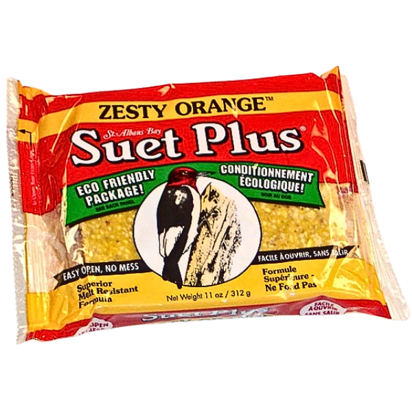 Suet Plus, Zesty Orange Suet Cake, 11oz
