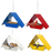 Fly Thru Feeder - 8oz Capacity - 13in L x 20.25in W x 7.25in H - Multi Colored