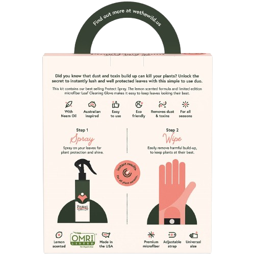 Proud Plant Mum Leaf Care Kit with Glove