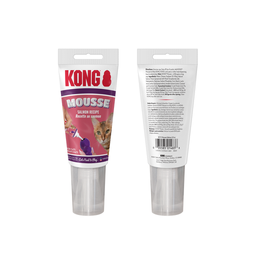 KONG Salmon Mousse for Cats, 2.5oz