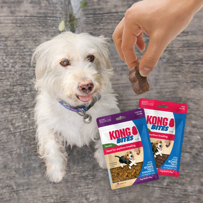 KONG Bites Dog Treats, Chicken, 5oz