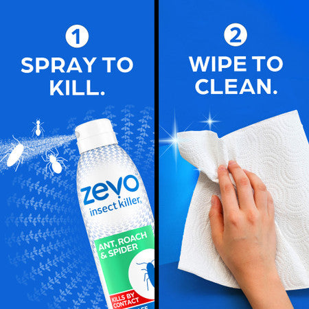 Zevo Ant, Roach & Spider Crawling Insect Spray - 10oz