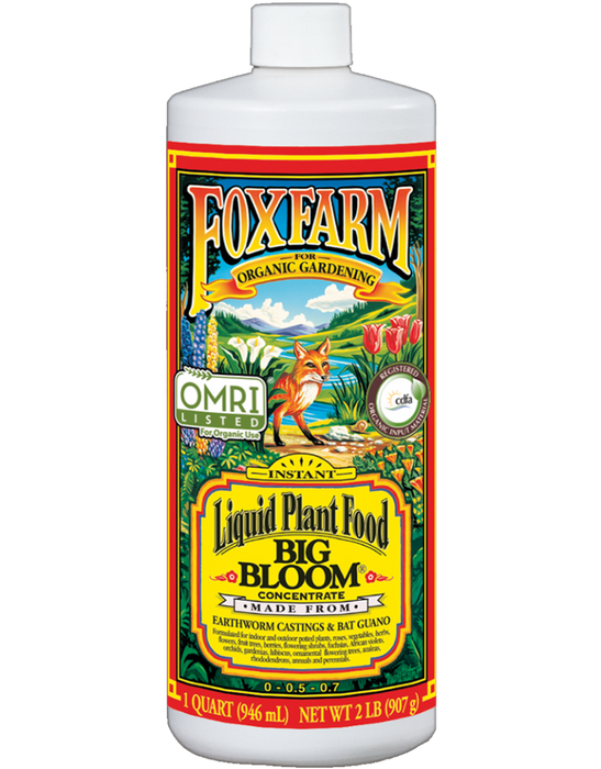 FoxFarm Big Bloom Instant Liquid Plant Food (0-0.5-0.7)