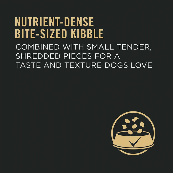 Purina Pro Plan Small Breed Shredded Blend Beef & Rice Dog Food, 6lb