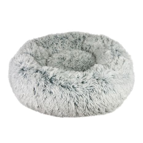 Cuddle Donut Pet Bed, Frosted Grey