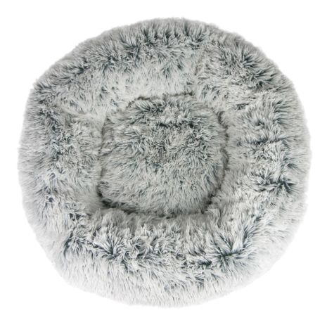 Cuddle Donut Pet Bed, Frosted Grey