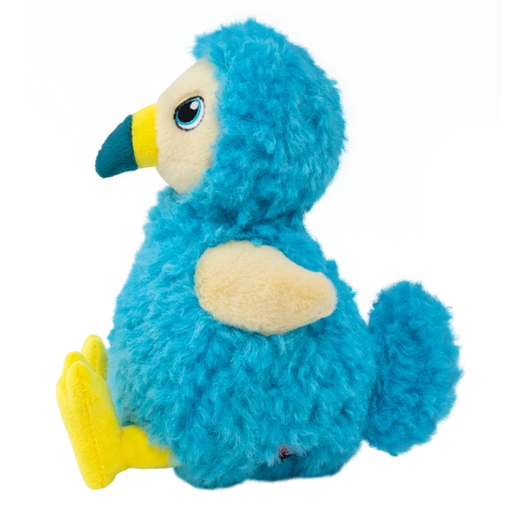 KONG Toughz Squeaky Plush Dodo Bird Dog Toy, Medium