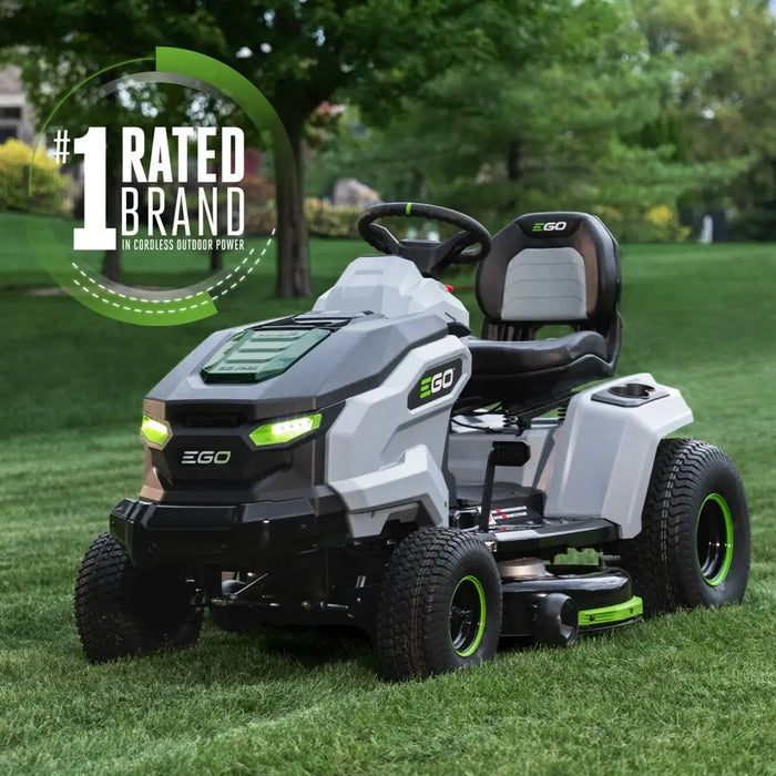 EGO POWER+ 42” T6 Riding Lawn Tractor Kit (6-6.0Ah Batteries, Turbo 700W Charger, ACA1000 Charging Adaptor)