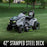EGO POWER+ 42” T6 Riding Lawn Tractor Kit (6-6.0Ah Batteries, Turbo 700W Charger, ACA1000 Charging Adaptor)