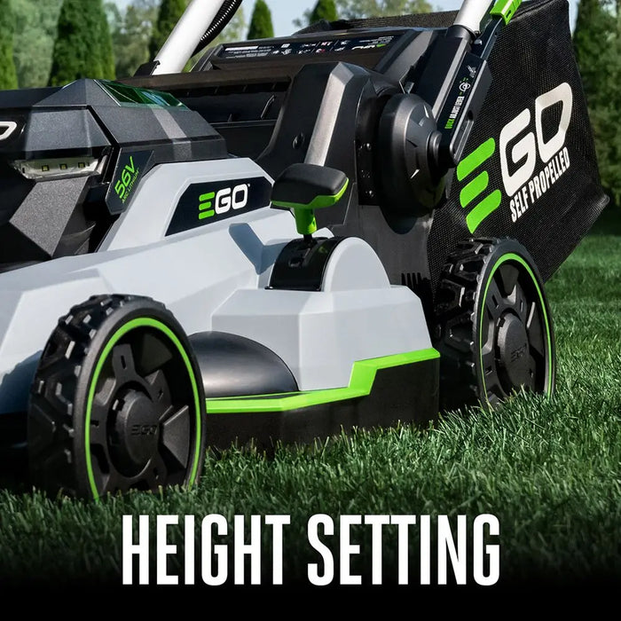 EGO POWER+ 21” Self-Propelled Mower with Touch Drive Kit (7.5Ah Battery, Rapid 550W Charger)