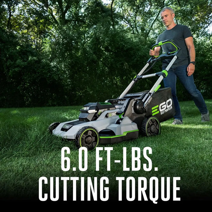 EGO POWER+ 21” Self-Propelled Mower with Touch Drive Kit (7.5Ah Battery, Rapid 550W Charger)