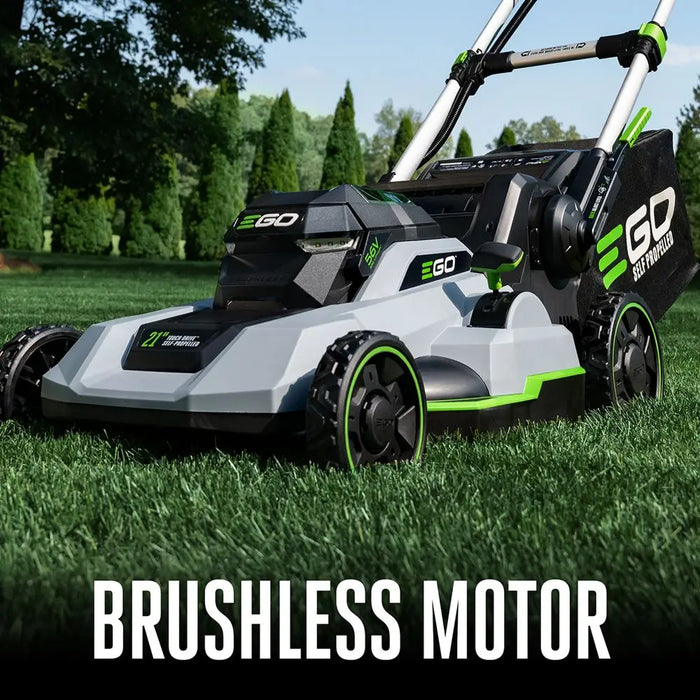 EGO POWER+ 21” Self-Propelled Mower with Touch Drive Kit (7.5Ah Battery, Rapid 550W Charger)
