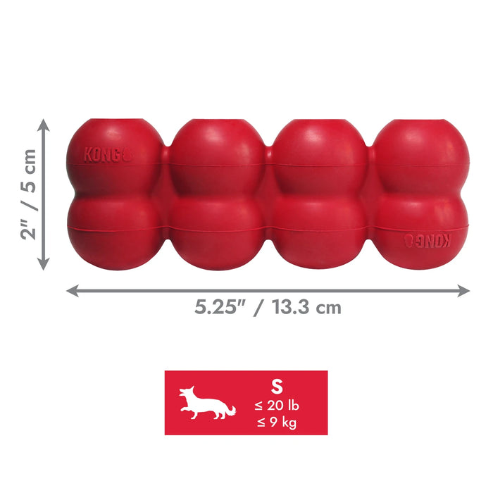 KONG Goodie Ribbon Dog Toy for Treats, Small