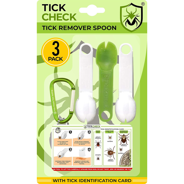TickCheck Tick Remover Spoon 3 Pack