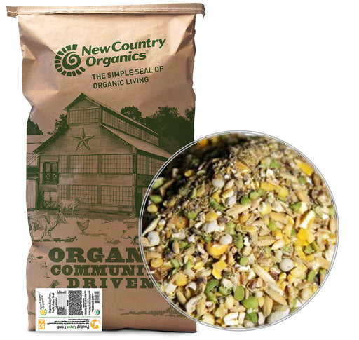 New Country Organics Classic Grind Layer Feed Soy Free, 50 LBs