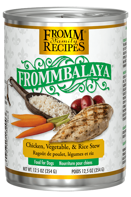 Fromm Frommbalaya Chicken, Vegetable & Rice Stew Canned Dog Food, 12.5oz