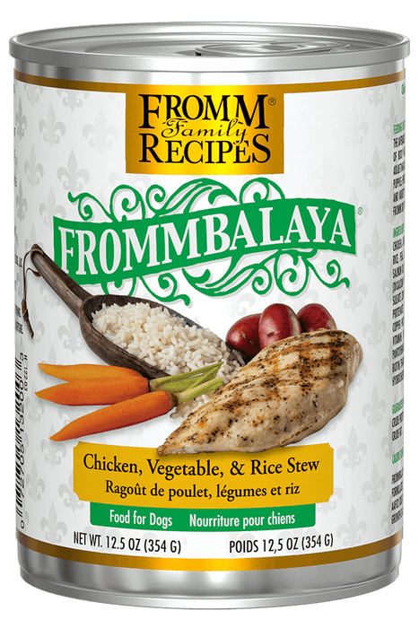 Fromm Frommbalaya Chicken, Vegetable & Rice Stew Canned Dog Food, 12.5oz