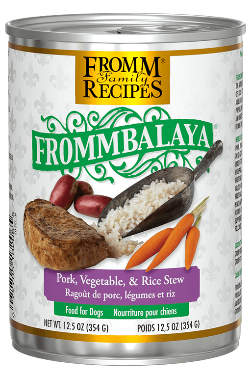 Fromm Frommbalaya Pork, Vegetable & Rice Stew Canned Dog Food, 12.5oz
