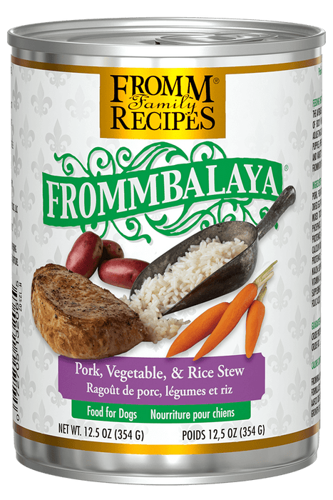 Fromm Frommbalaya Pork, Vegetable & Rice Stew Canned Dog Food, 12.5oz