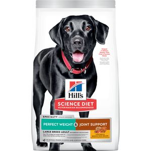 Adult Perfect Weight & Joint Support Large Breed Dog Food, Chicken Recipe, Dry, 25 lb bag