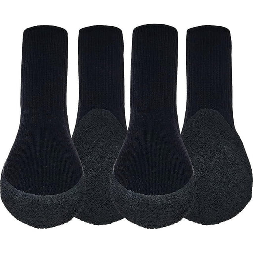 Goo-Eez Lites Dog Boots, 4pk, Black