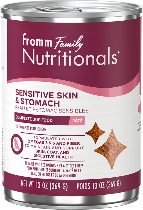 Fromm Nutritionals Sensitive Skin & Stomach Complete Dog Food, 13oz