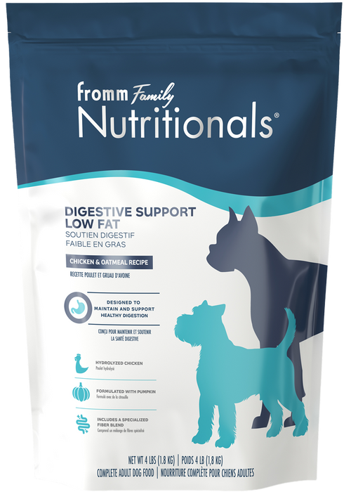Fromm Nutritionals Digestive Support Low Fat Chicken & Oatmeal Recipe Dry Dog Food