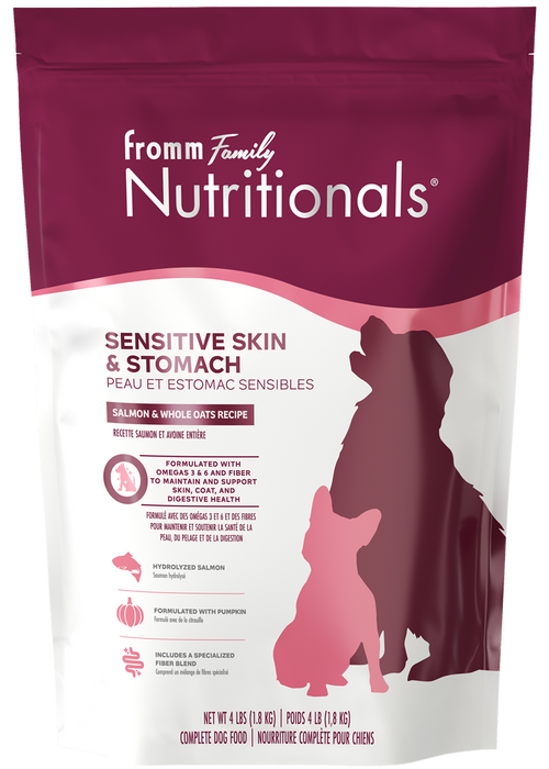Fromm Nutritionals Sensitive Skin & Stomach Salmon & Whole Oats Dry Dog Food