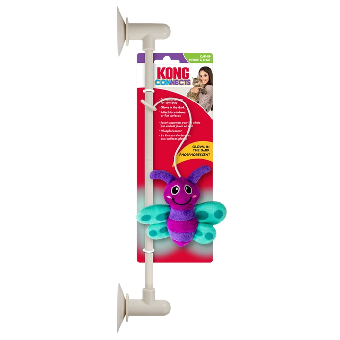 KONG Connects Glow Firefly Cat Toy