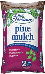 Pine Bark Mulch, 2 cu ft Bags