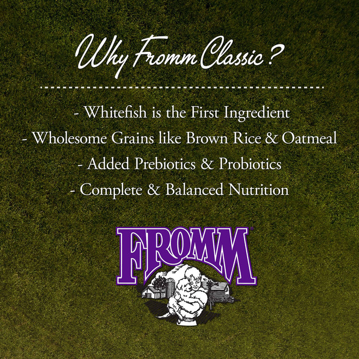 Fromm Classic Adult Whitefish & Rice Dry Dog Food