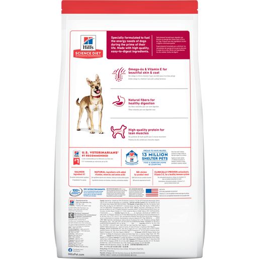 Hill's Science Diet Adult Salmon & Brown Rice Recipe Dog Food