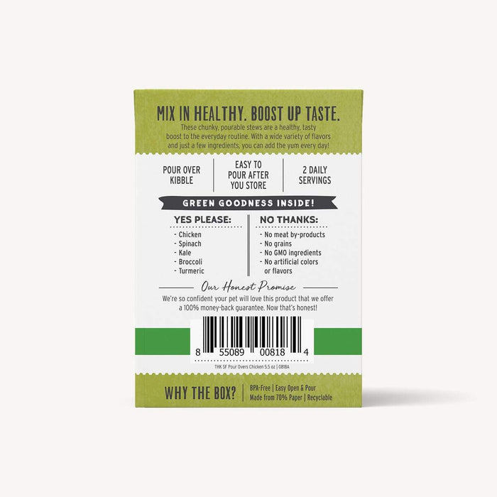 The Honest Kitchen Superfood Pour Overs - Chicken Stew Meal Enhancer for Dogs