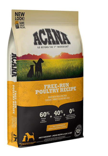 ACANA Free Run Poultry Formula Grain Free Dry Dog Food