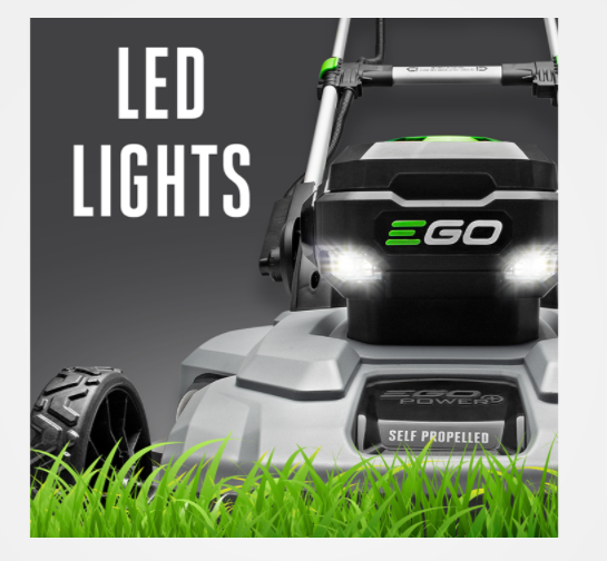 EGO 21" SELECT CUT SP Lawn Mower with Touch Drive Kit (7.5Ah Battery, Rapid 550W Charger)