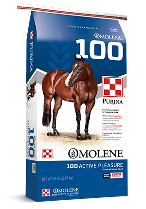 Purina Omolene 100 Active Pleasure Horse Feed