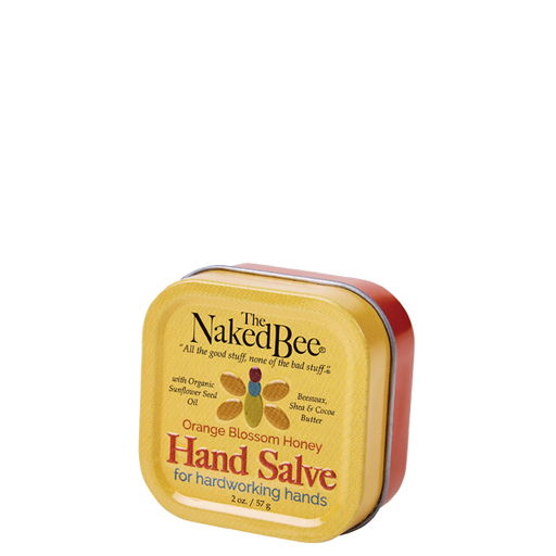 The Naked Bee, Orange Blossom Honey, Hand Salve, 1.5oz tin