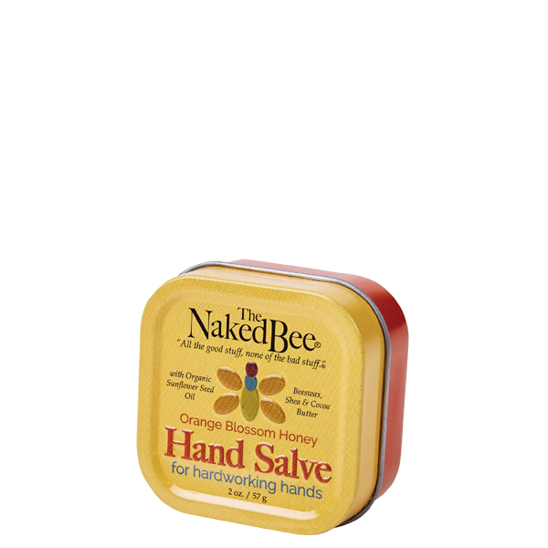 The Naked Bee, Orange Blossom Honey, Hand Salve, 1.5oz tin