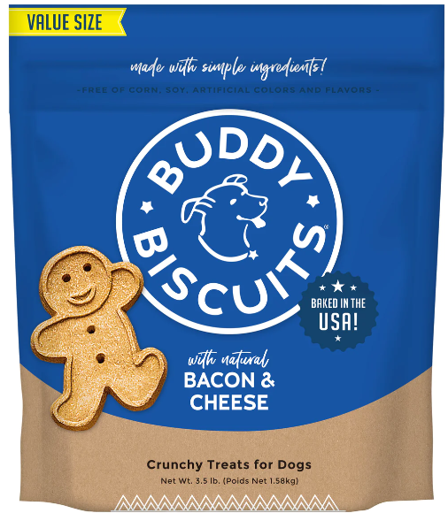 Cloud Star Buddy Biscuits Oven Baked Bacon And Cheese Dog Treats