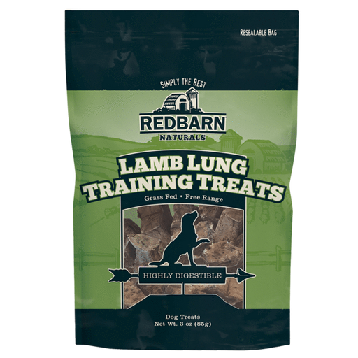 Redbarn Naturals Lamb Lung Training Treats