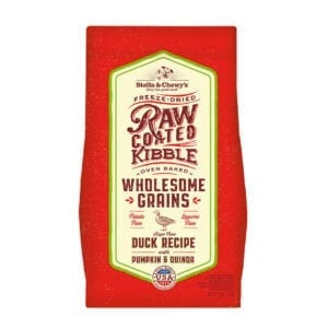 Stella & Chewy's Raw Coated Kibble With Wholesome Grains Duck, Pumpkin & Quinoa Recipe Dry Dog Food