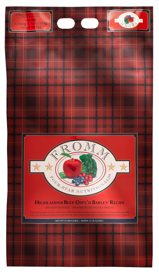 Fromm Four-Star Highlander Beef Oats & Barley Dry Dog Food