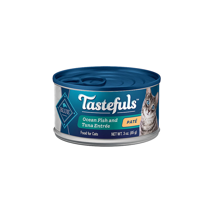 Blue Buffalo Tastefuls Ocean Fish & Tuna Canned Cat Food