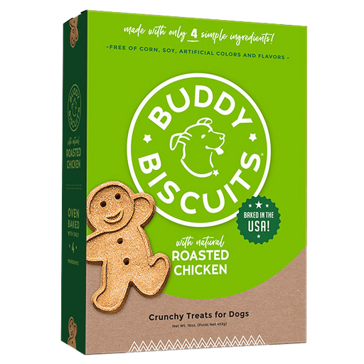 Cloud Star Buddy Biscuits Oven Baked Roasted Chicken Dog Treats