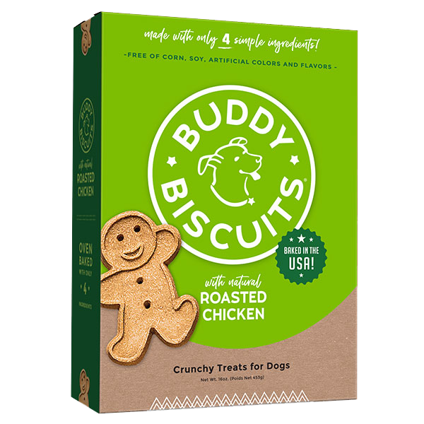 Cloud Star Buddy Biscuits Oven Baked Roasted Chicken Dog Treats