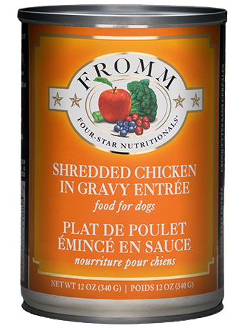 Fromm Four Star Shredded Chicken in Gravy Entrée Dog Food