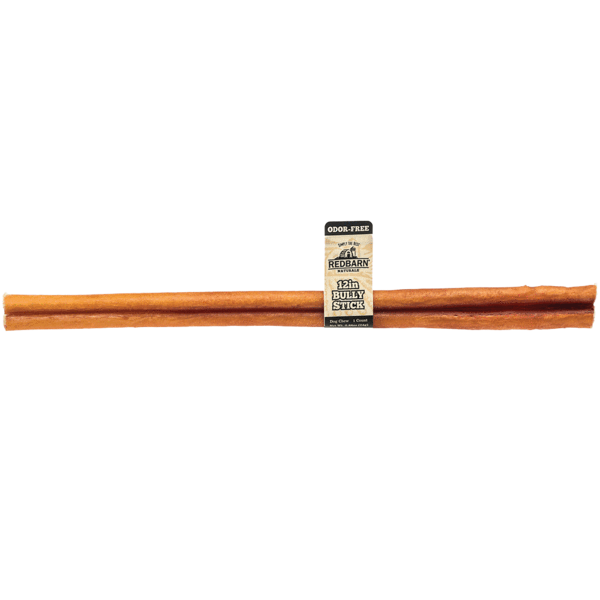 Redbarn Natural Odor Free Bully Stick, 12"